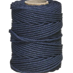 Makramegarn 250 g, marinblå