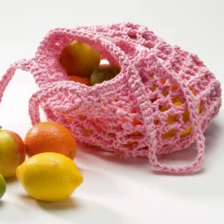 Makramegarn 250 g, rosa