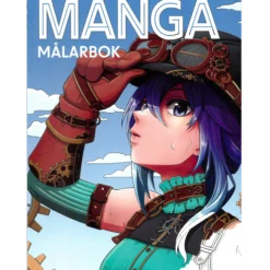 Manga Målarbok