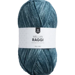 Mellanraggi 100 g, aquagrön