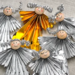 Metallkartong enfärgad, silver