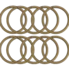 Metallring, antik mässing