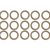 Metallring, antik mässing