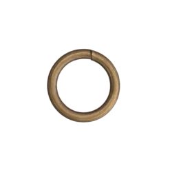 Metallring, antik mässing