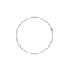 Metallstomme Ring, 150 mm
