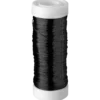 Metalltråd 0,3 mm 50 m, black