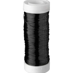 Metalltråd 0,3 mm 50 m, black