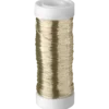 Metalltråd 0,3 mm 50 m, champagne