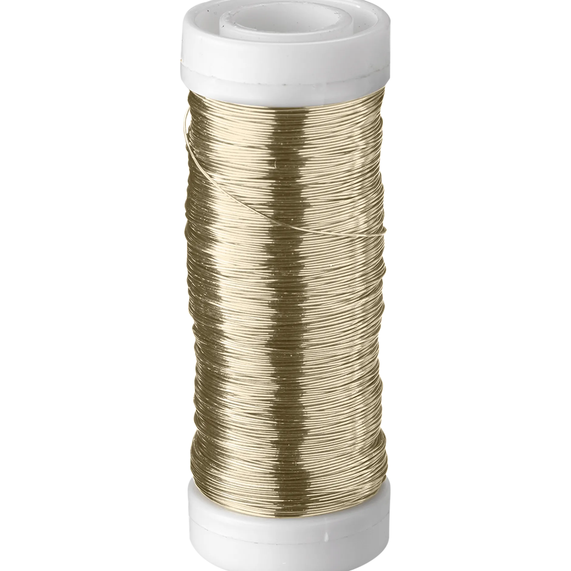 Metalltråd 0,3 mm 50 m, champagne