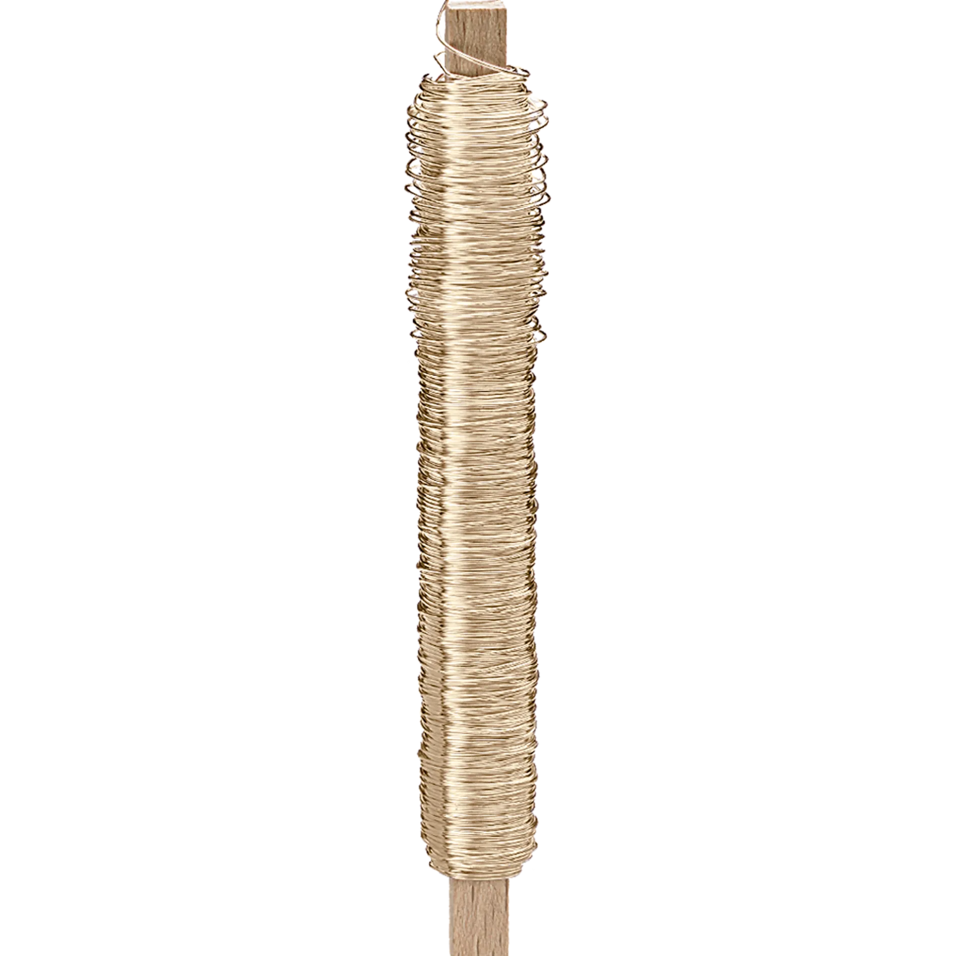 Metalltråd 0,5 mm 50 m, champagne