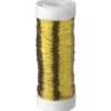 Metalltråd 0,3 mm 50 m, gold