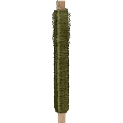 Metalltråd 0,5 mm 50 m, olive green