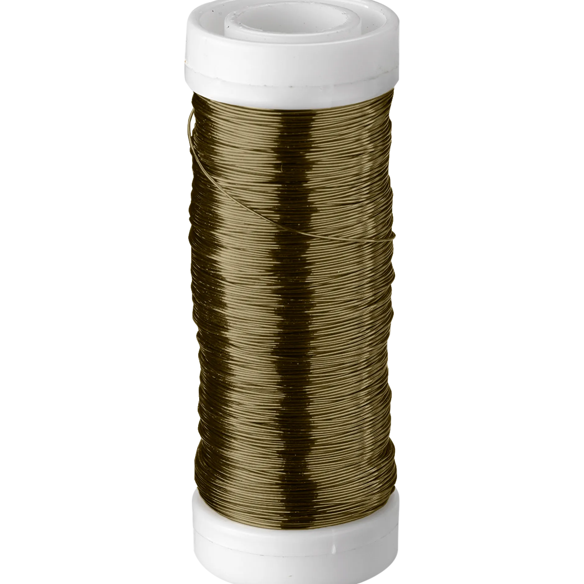Metalltråd 0,3 mm 50 m, olive green