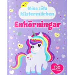 Mina söta klistermärken: Enhörningar