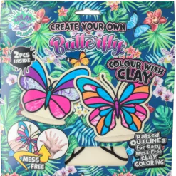 Måla med Lera, Butterflies
