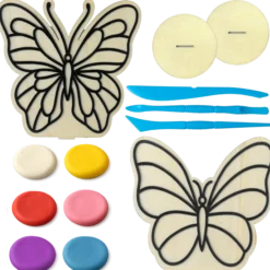 Måla med Lera, Butterflies