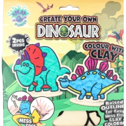 Måla med Lera, Dinosaurie