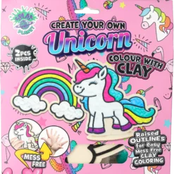 Måla med Lera, unicorn