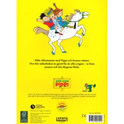 Målarbok, Pippi