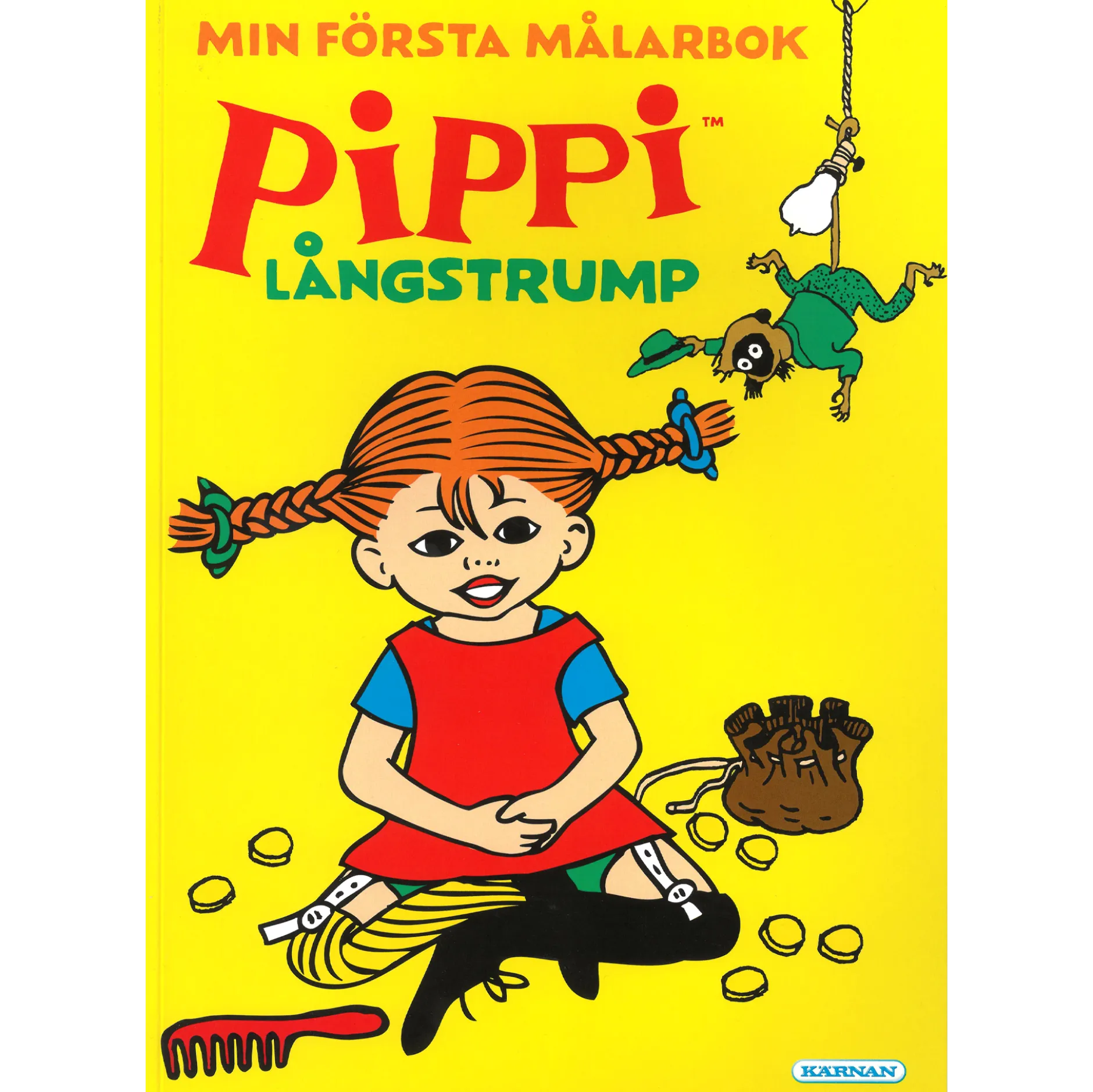 Målarbok, Pippi