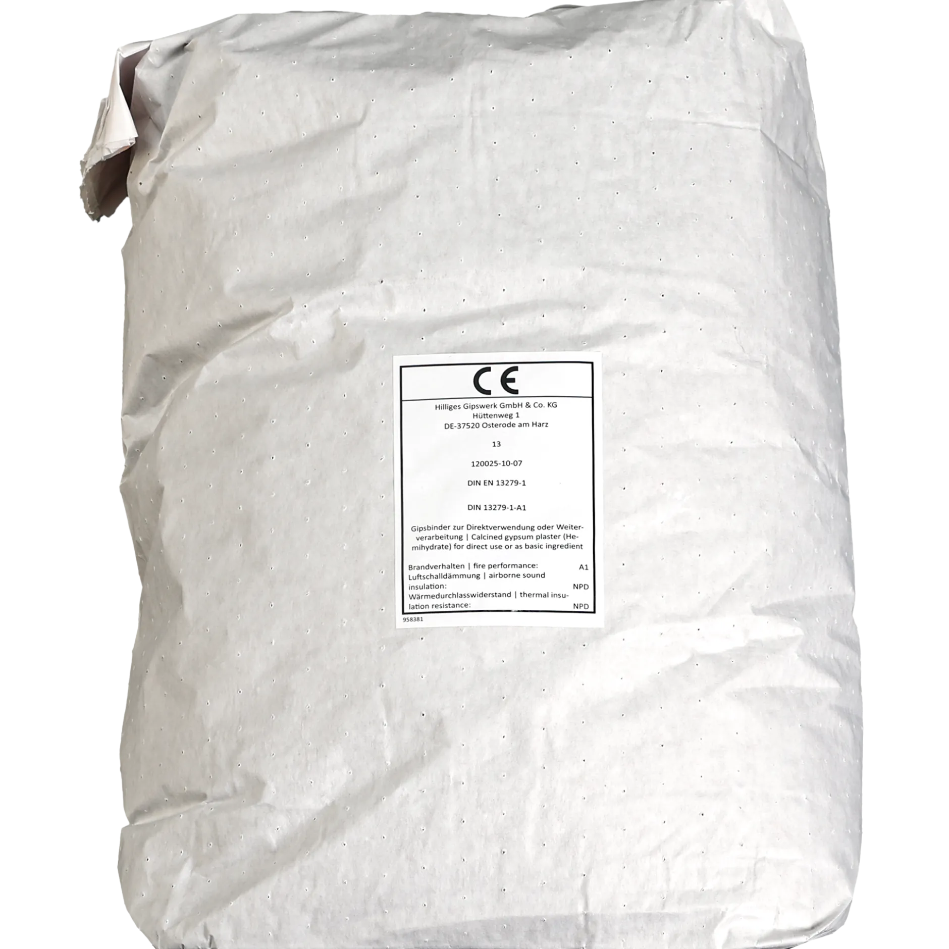 Modellgips vitt, 10 kg