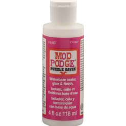 Mod Podge puzzle saver