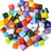 Mosaik, blandade färger