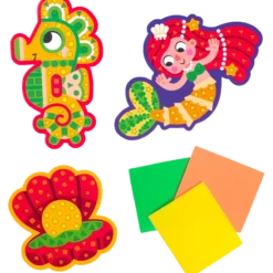 Mosaik soft pysselset, Sjöjungfru