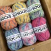 MySocks Merino, klöverblom