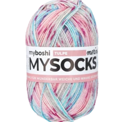 MySocks Merino, tulpan