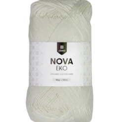 Nova eko, bomullsgarn, offwhite