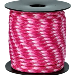 Nylonsnöre, röd/rosa