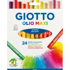 Oljepastell Giotto Olio, 24 st