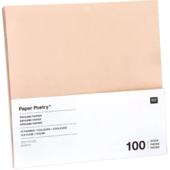 Origami papper, earth tones