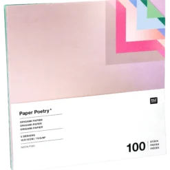 Origami Papper Neon Pink