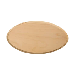 Oval skylt, 240x130 mm