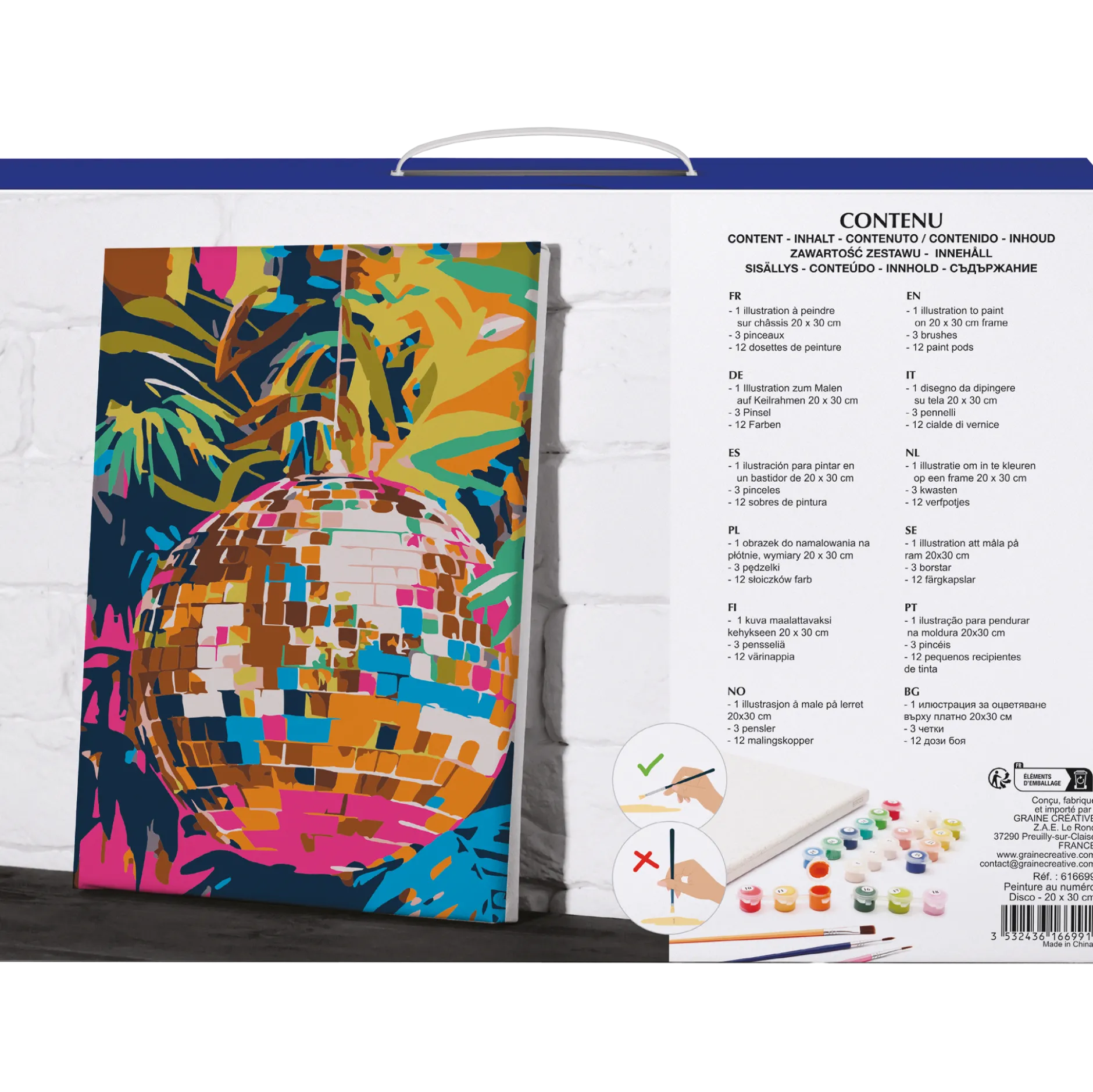 Paint by number Discokula