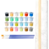 Paint by number, fåglar