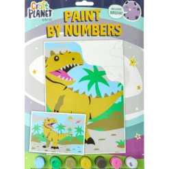 Paint by numbers, Dinosaurie