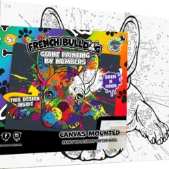 Paint by Numbers, 40x50 Fransk Bulldog