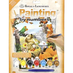 Painting by numbers, djuren på gården