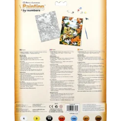 Painting by numbers, djuren på gården