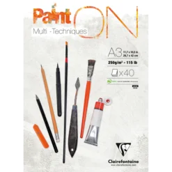 Paint'On multi techniques, A3