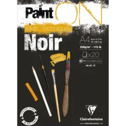 Paint'On Noir, A4