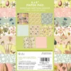 Paper pad 15 x15, blommor