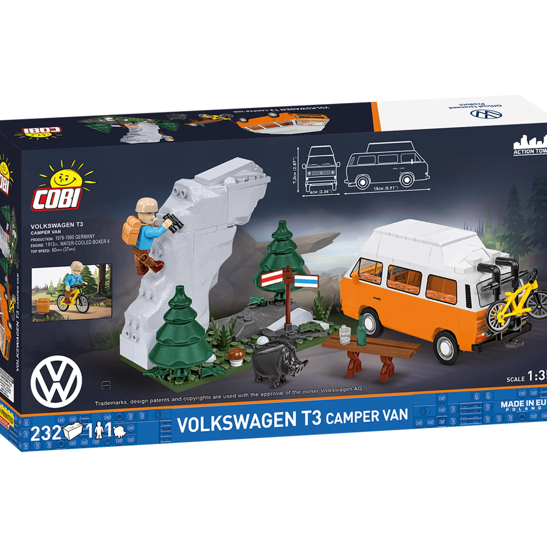240 pcs Volkswagen Campervan