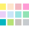 Pigment Arts Pen, pastellfärger