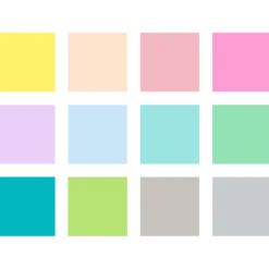 Pigment Arts Pen, pastellfärger