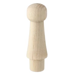 Pinknopp klot i björk Ø 14 mm, 50 st