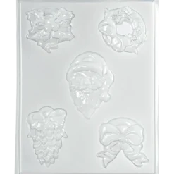 Plastform med julmotiv